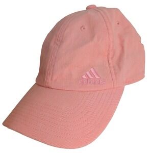 Adidas‎ Pink Corduroy Baseball Hat Pastel Neutral Monotone